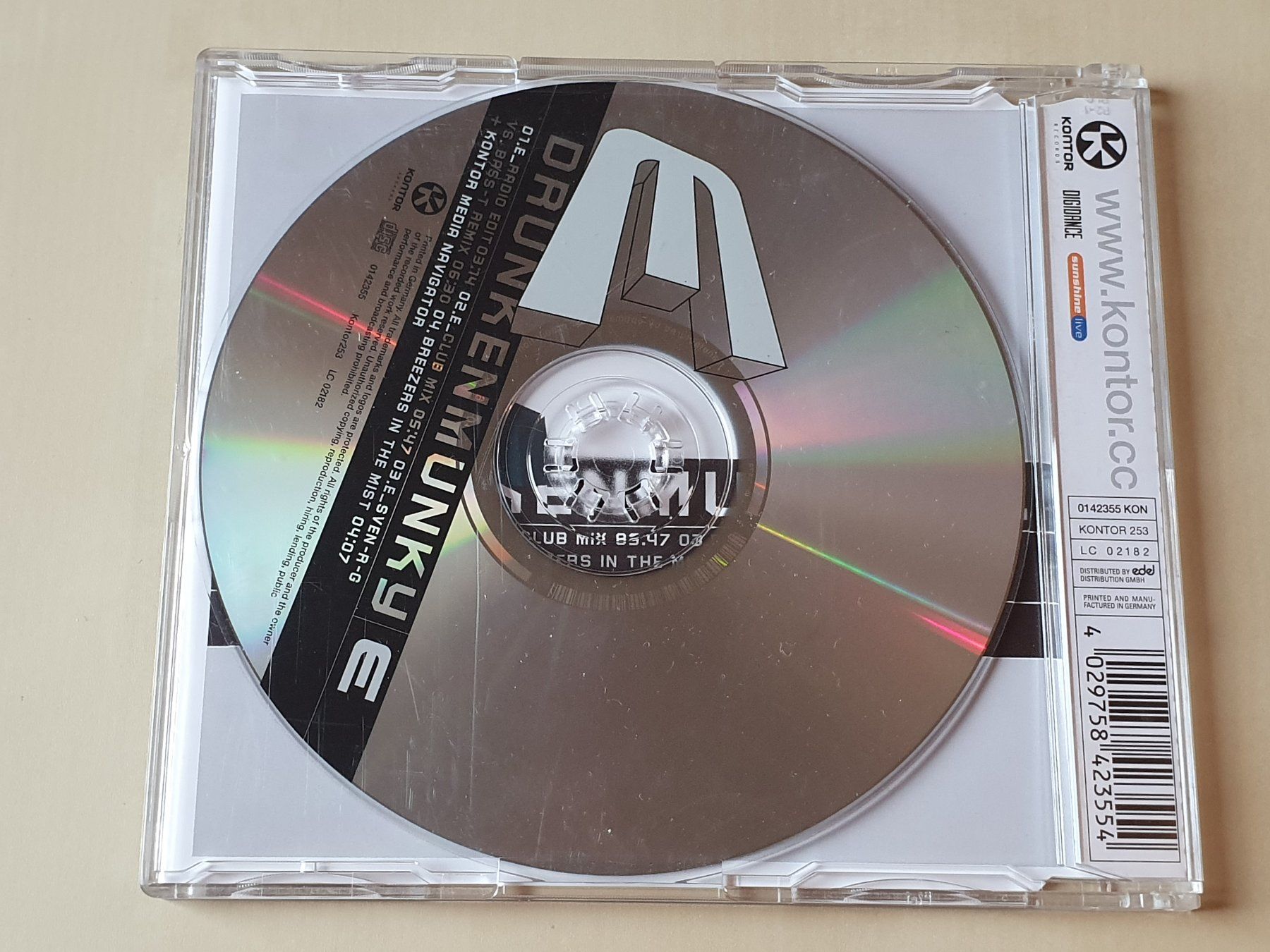 CD: Drunkenmunky E – Usato da Stansstad venduto da collectorsshop 1