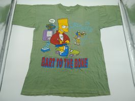 Vintage Bart Simpson TShirt 1992 Grösse L, selten!