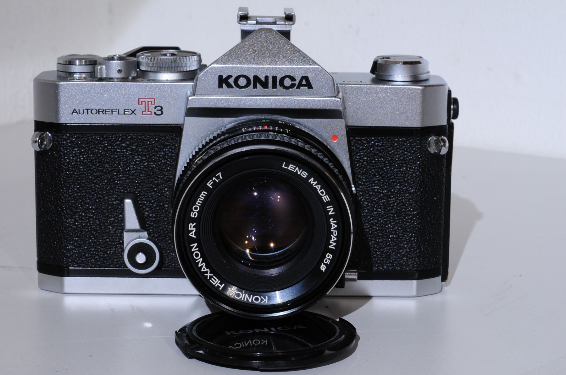 Konica Appareil photo: Konica T3 mit Hexanon AR 1,7 x 50 mm Top – D'occasion à Rheinfelden par Fotomechaniker-AD
