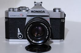 Konica T3 mit Hexanon AR 1,7 x 50 mm Top