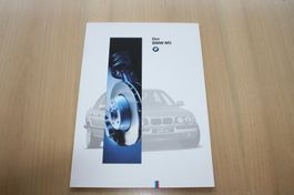 BMW M5 Modell E 34 Prospekt  1995