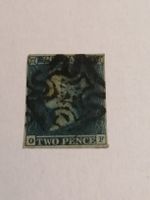 Two Pence Blue 1841, Platte 3 