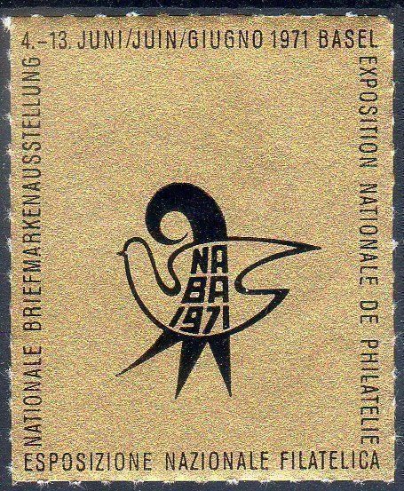 Vignette autostradali: VIGNETTE NABA 1971 IN BASEL **POSTFRISCH** - G361 – Usato da Losone venduto da EM2019