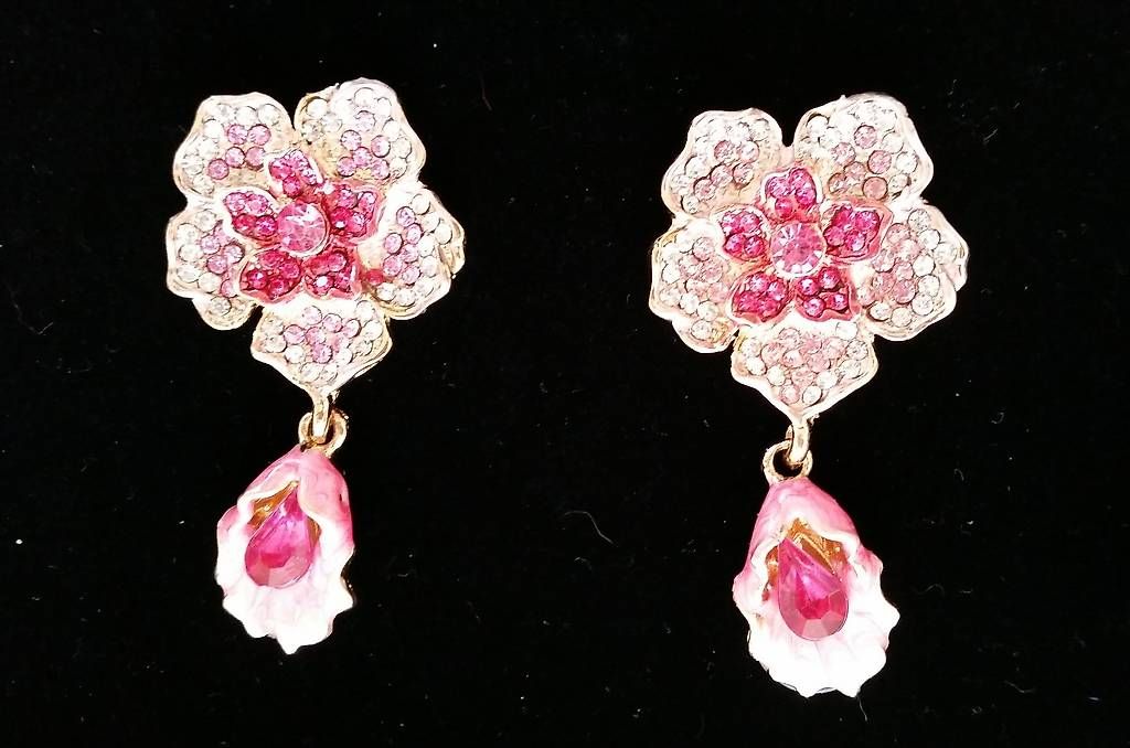 Altri gioielli: Blumen Set mit Glitzersteine – Nuovo e nell'imballaggio originale da Soyhieres venduto da chatons 2