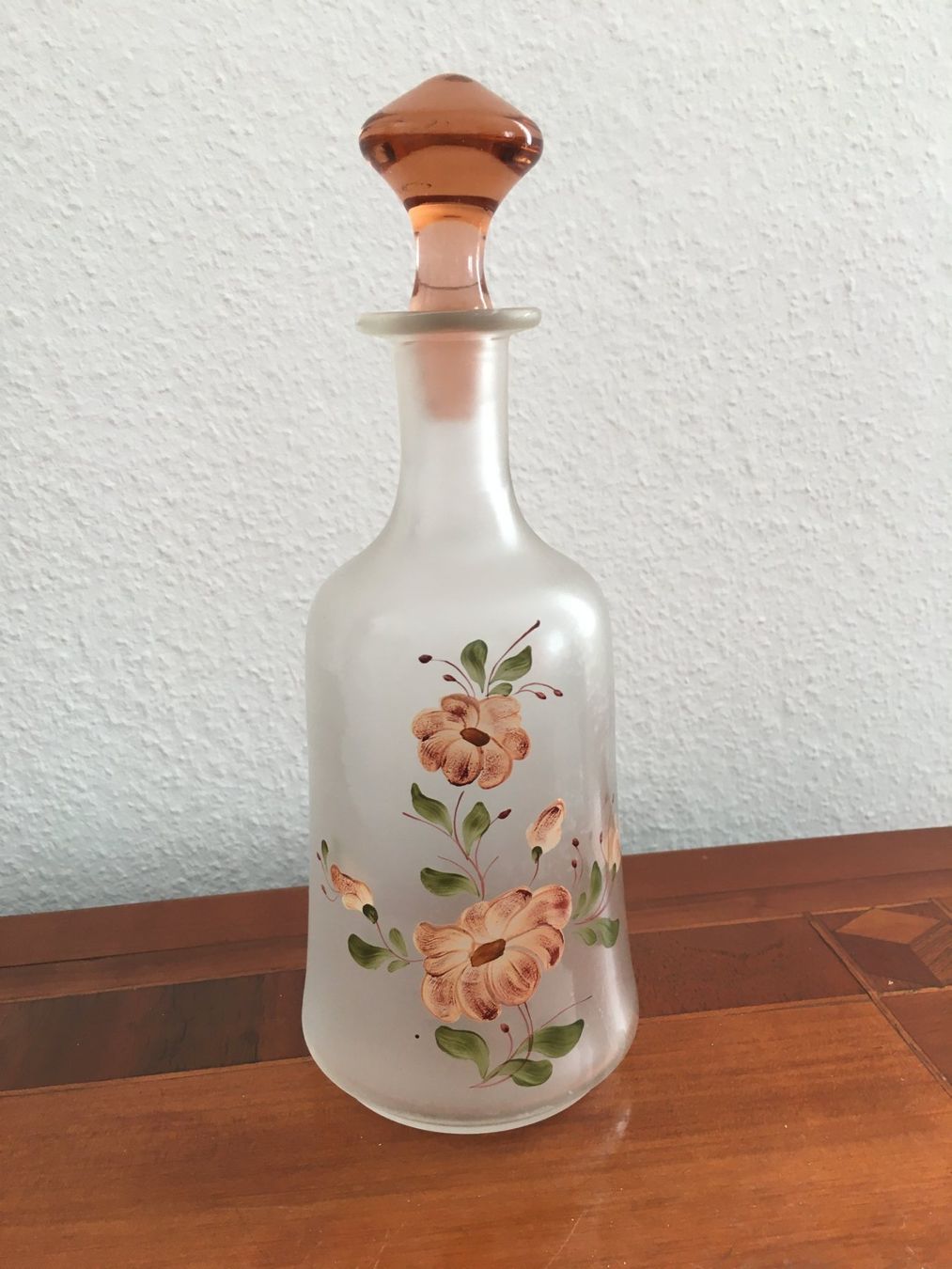 Caraffe: Karaffe mit Blumenmotiv (Handmalerei) – Usato da Basel venduto da Lancer4 1