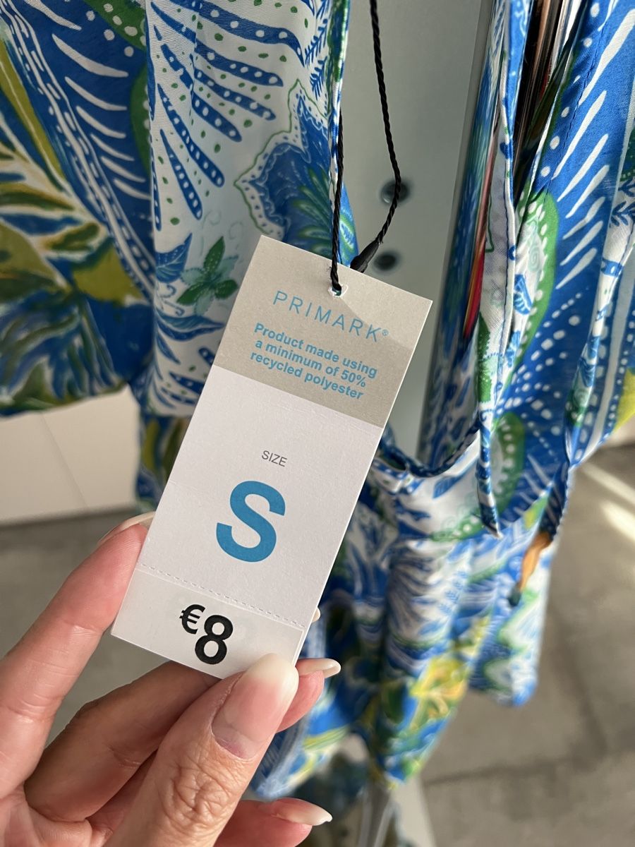 Primark Kleider: Boho Chic Summer Dress - Blue & Green Floral Pattern – Neu und originalverpackt aus Cama von UnleashdByAna 3