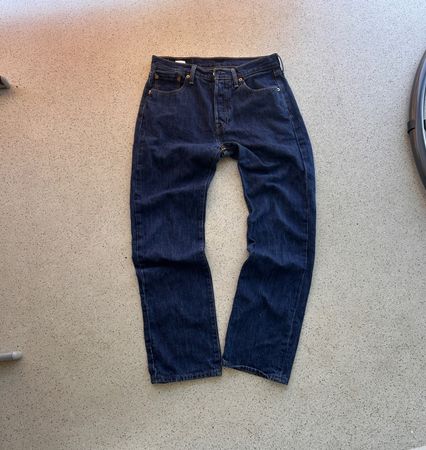 Levi's 501 Jeans dunkelblau W 30 L 30