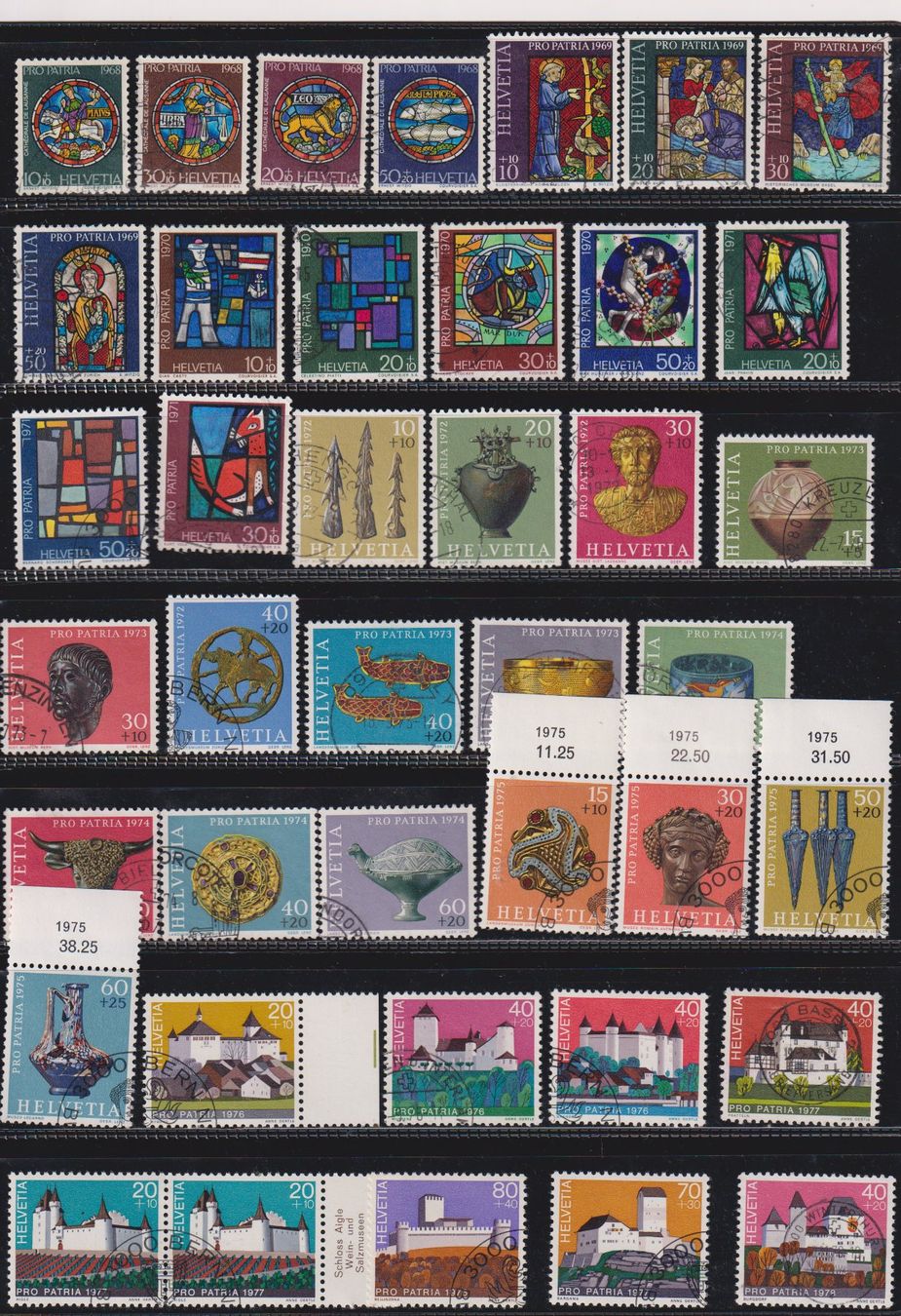 Tutti i francobolli: PP-Serien 1968 - 1986 gest. – Usato da Koblenz venduto da Boerse6