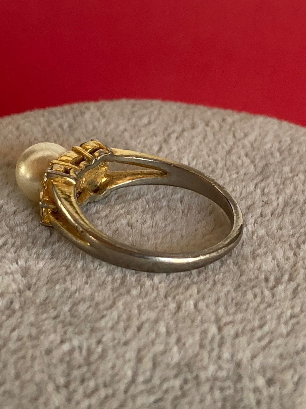 Anelli: Vergoldet Perle Ring (55cm) – Usato da Laufen venduto da Trendmarket 2
