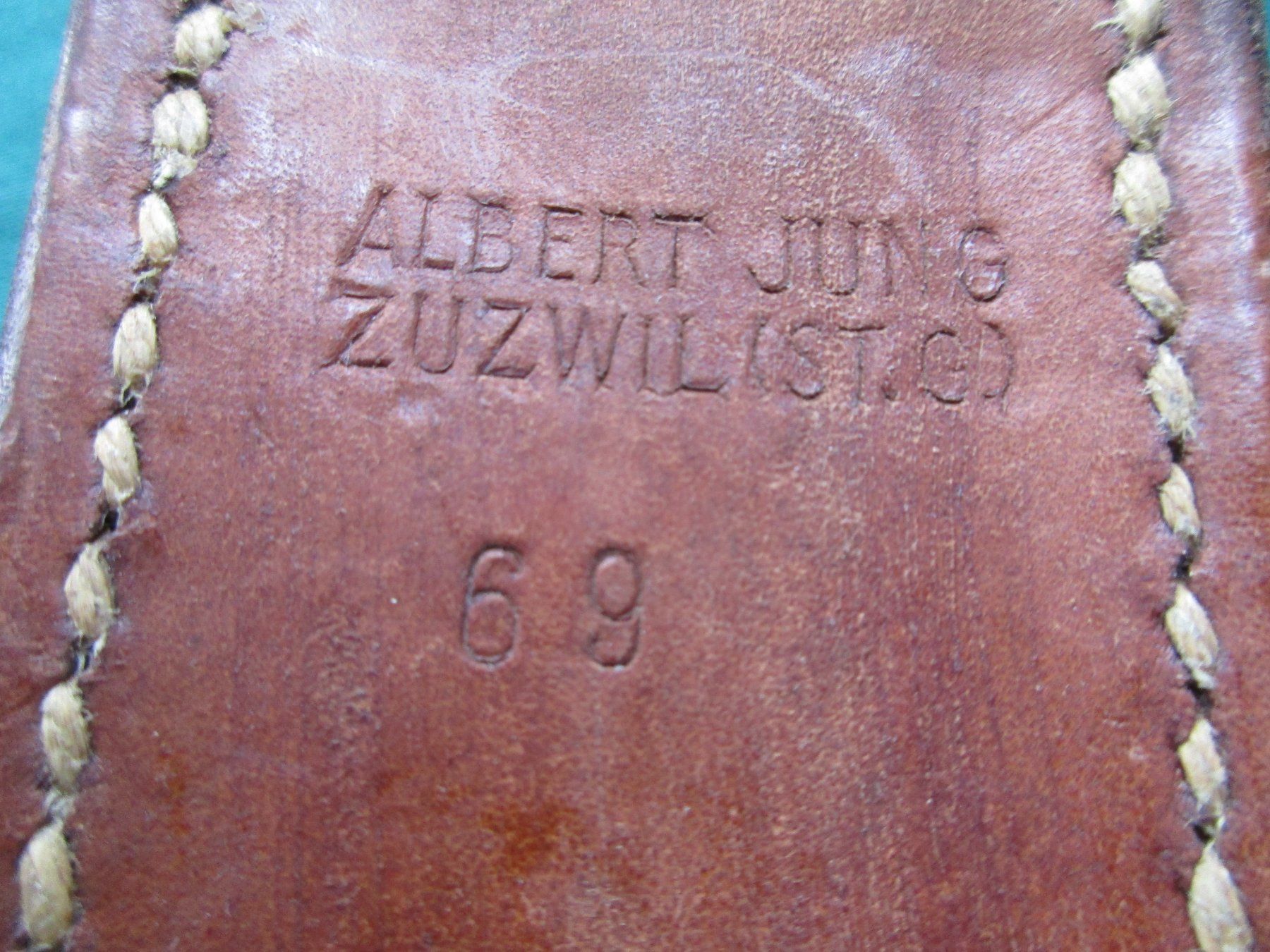 Schweizer Armee Stichwaffen: Bajonetthalter 1969 – Gebraucht aus Bowil von vifi01 2