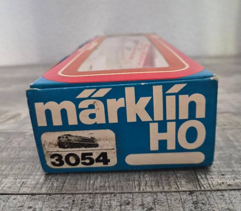 Märklin Modellini di ferrovie: Märklin Leerkarton OVP 3054 für eine E-Lok 103 oder ähnlich – Usato da Dielsdorf venduto da SHOES_BY_SYLVI