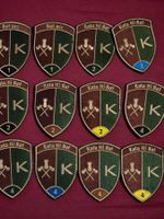 12 Abzeichen Génie Bat ACC/KATA HI BADGE orange 7