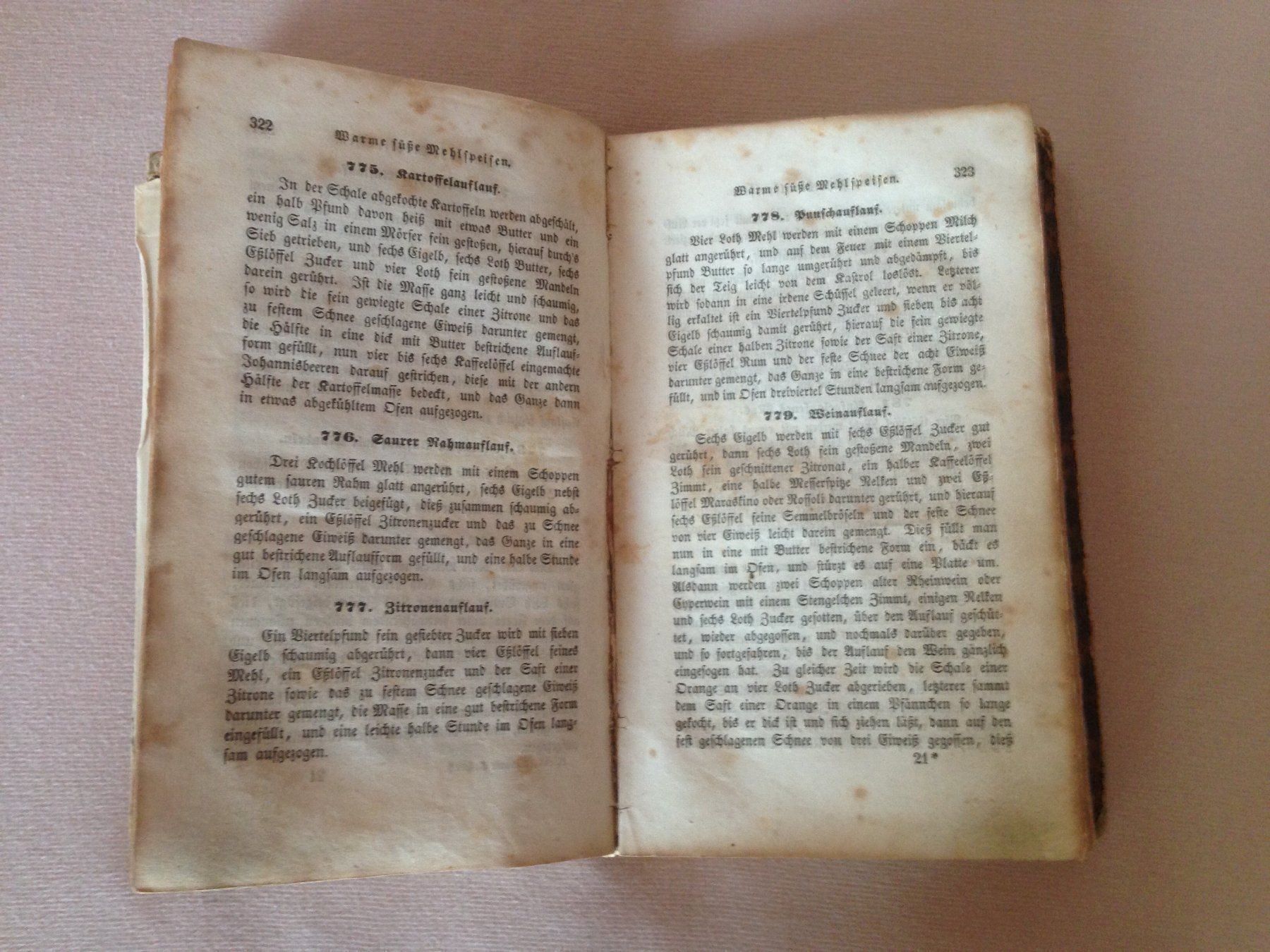 Libri: Antikes Kochbuch von 1852 – Usato da Liebefeld venduto da Rhy19 5