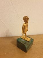 vergoldete Statue Tut Ench Amun