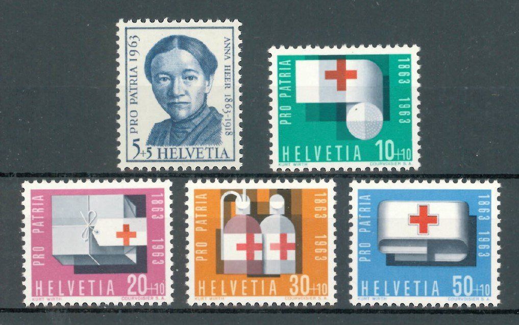 Tutti i francobolli: Pro Patria, 1963, postfrisch ** – Nuovo (secondo la descrizione) da Lupfig venduto da lubor