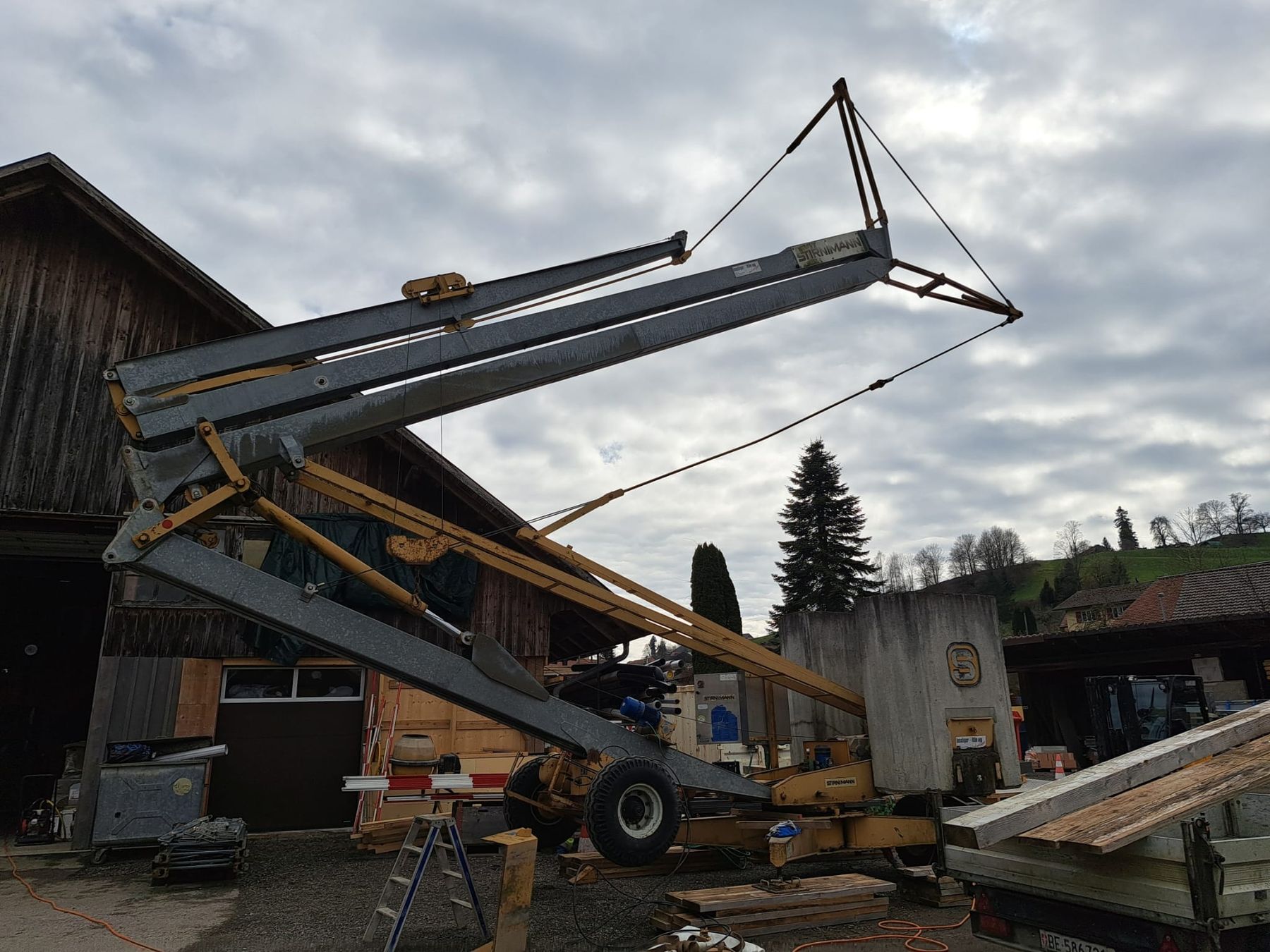 Gru: Kran Cattaneo CM61 Stirnimann – Usato da Rüegsbach venduto da dar_5bs8 3