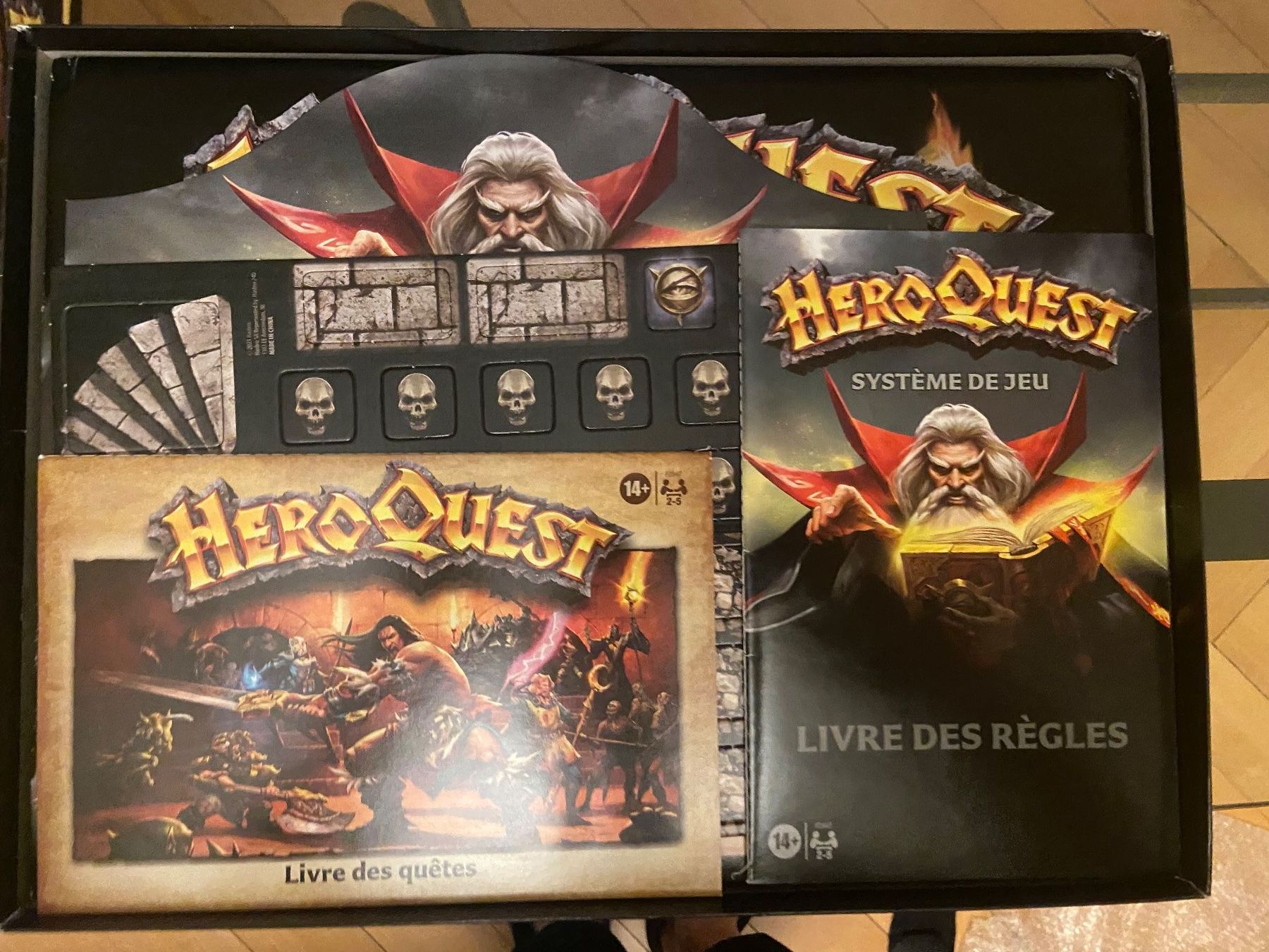 Hasbro Giochi: HeroQuest – Système de jeu – Neuf – Nuovo (secondo la descrizione) da Neuchâtel venduto da cap_l9ms 8