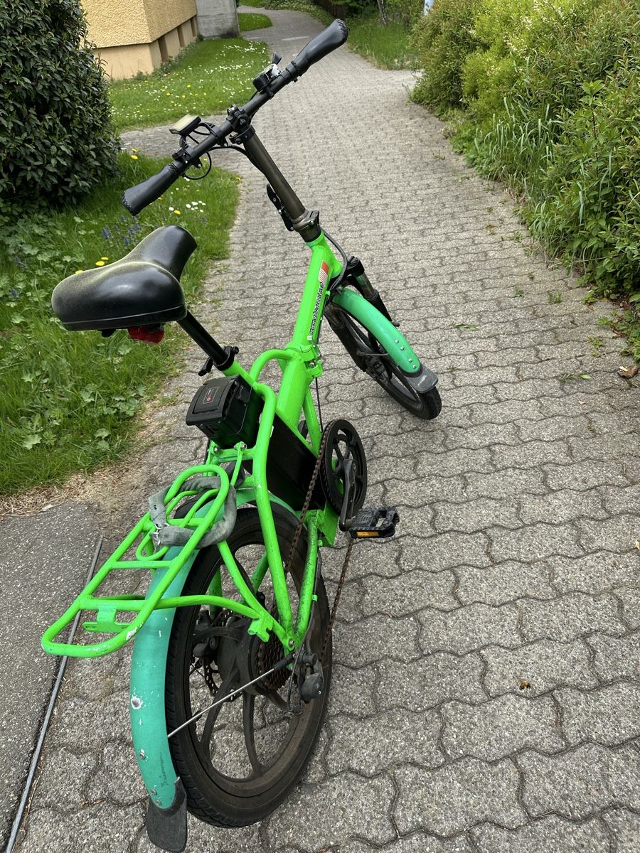 Biciclette: Elektro velo klappbar DEFEKT ab 1.- – Difettoso da Wetzikon ZH venduto da Armend-08 5