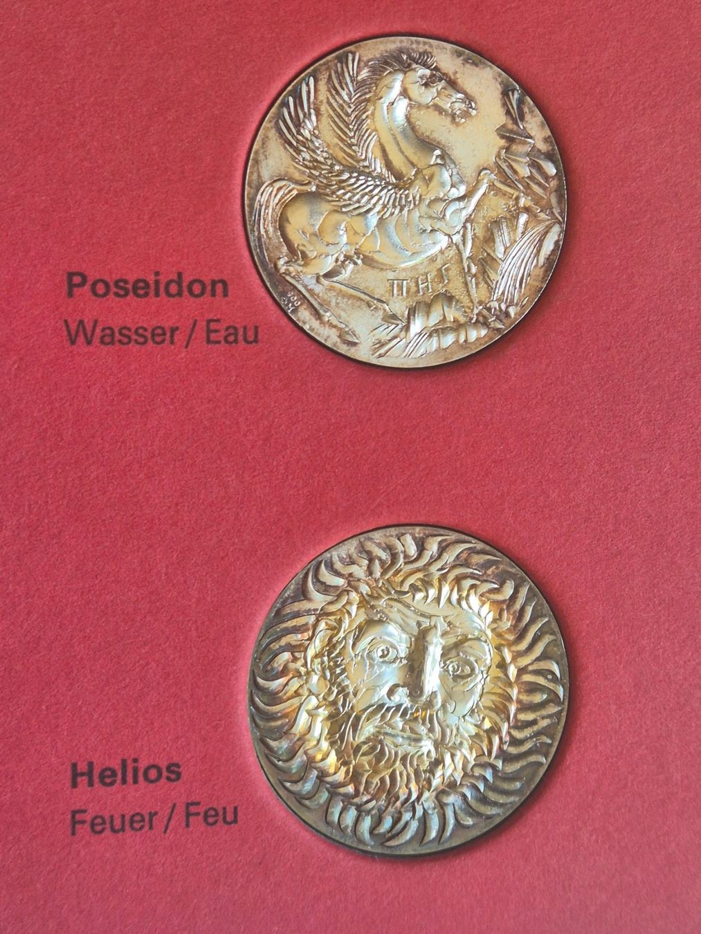 Medaglie: Die 4 Elemente von Hans Erni Silber ab 1 Fr. – Usato da Luzern venduto da Vreneli_1 7