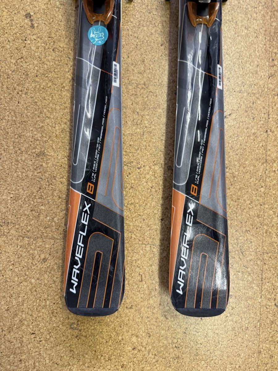 Elan Sci: Elan WaveFlex 8 Carving Ski 176 cm mit Bindung – Usato da Gurmels venduto da SwissShop21 3