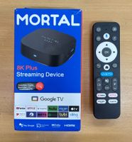 Mortal 8K Plus Streaming TV Box