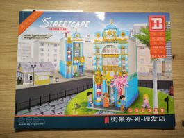 Streetscape Friseur Salon ( Lego Kompatibel)