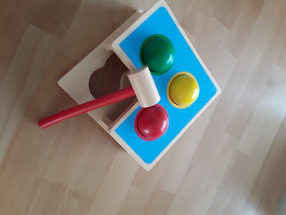Goki Dado Colorato In Legno - Gioco Da Tavolo Per Bambini E Famiglie
