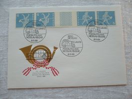 1968 50 Jahre Postautolinie Nesslau - Buchs