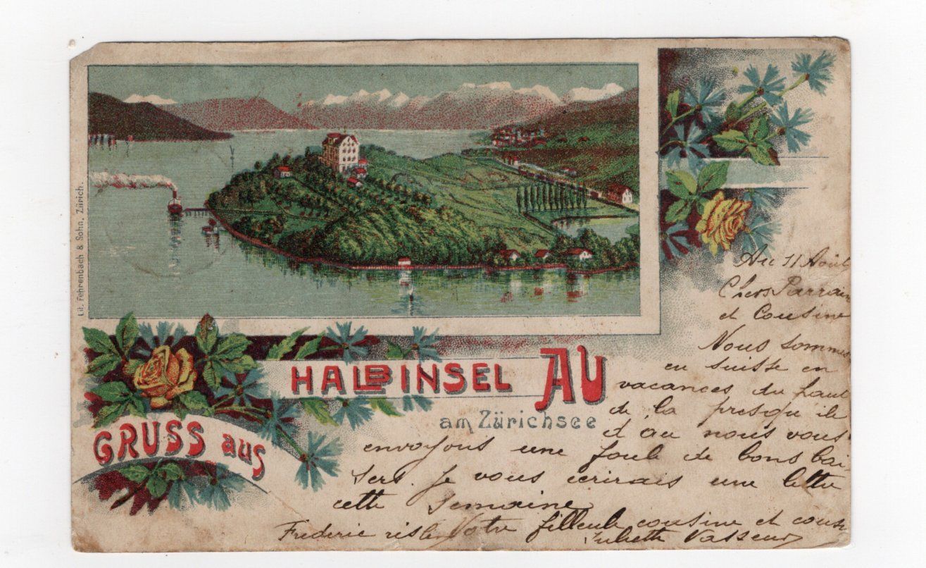 Tutti i francobolli: Au Halbinsel Litho UPU 10 – Usato da Rapperswil SG venduto da INTELVI