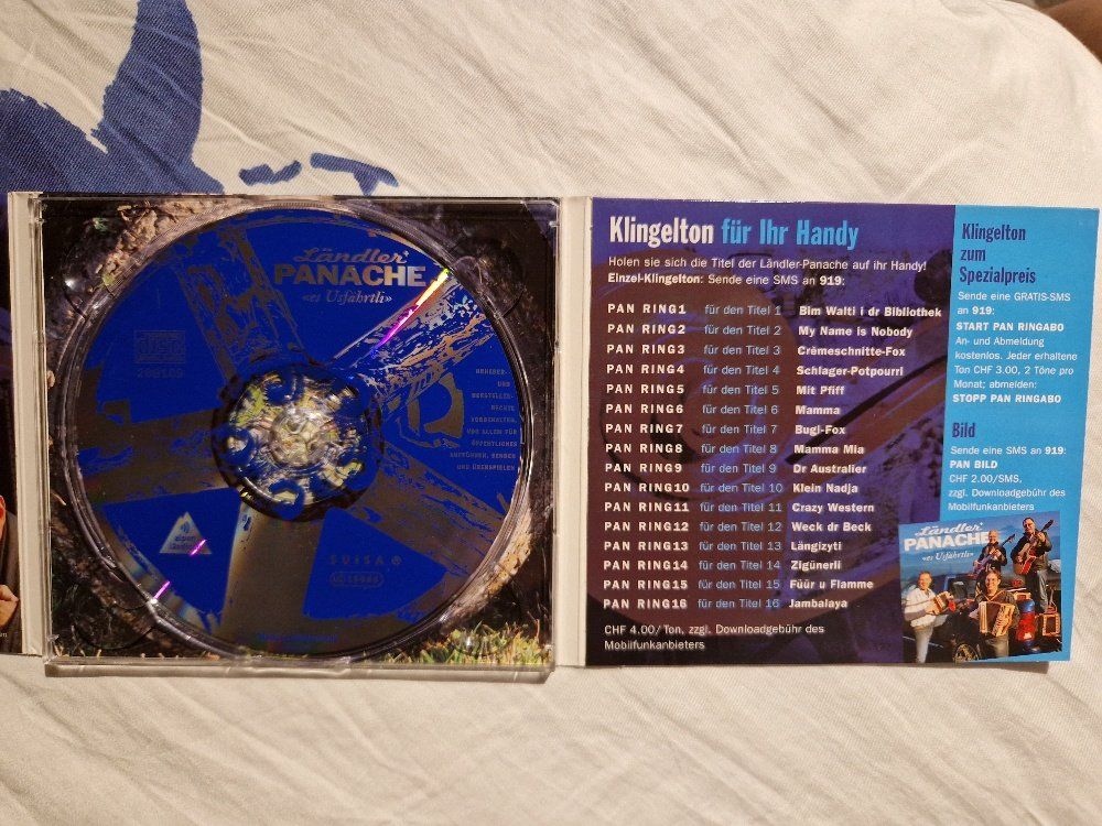 CD: Ländler Panache: Es Usfährtli – Usato da Brittnau venduto da Zibu 3