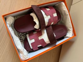 Orig. Hermes Sandalen Chypre gr 38 NP CHF 820