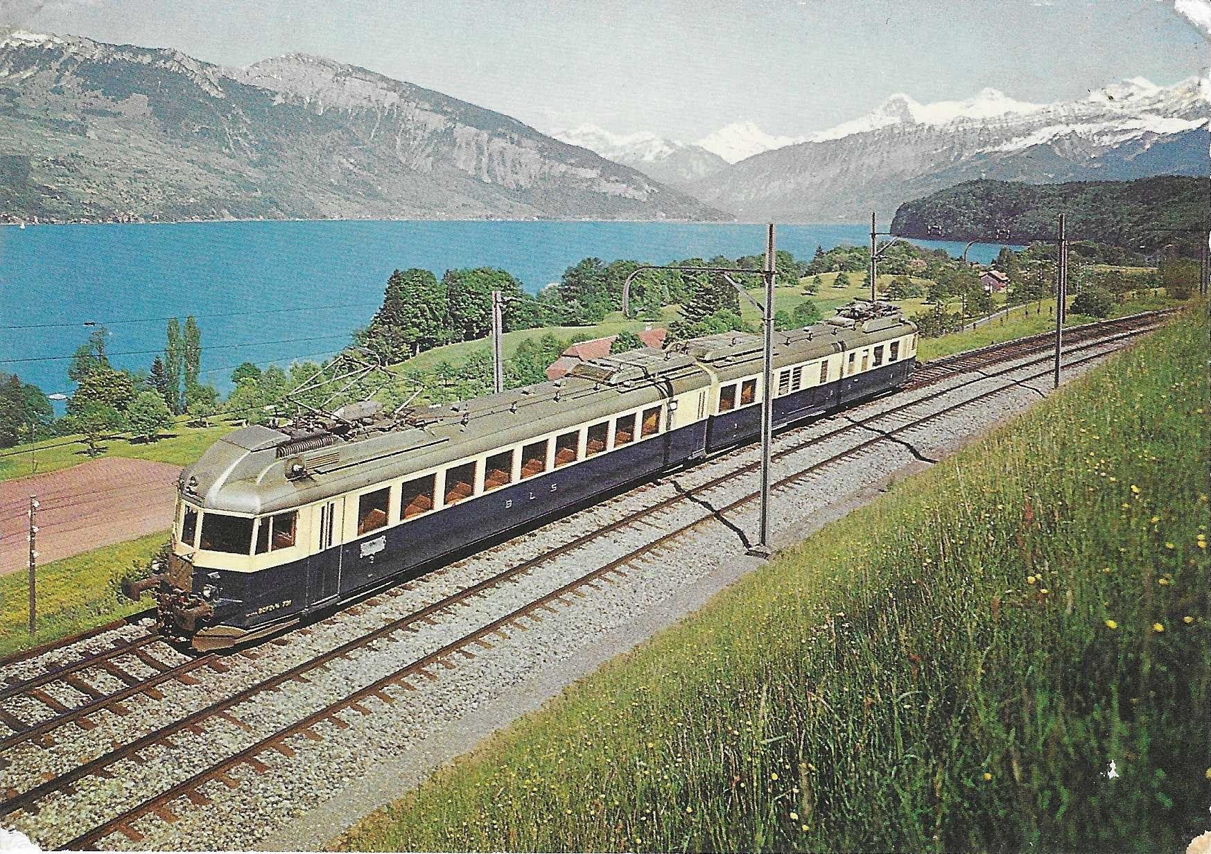 Ansichtskarten: Blauer Pfeil der Lötschbergbahn – Neu (gemäss Beschreibung) aus Rothrist von Stranglehold