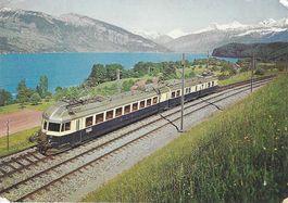 Blauer Pfeil der Lötschbergbahn