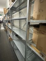 Metallregal Lagerregal verzinkt Stecksystem gebrauchter Zust