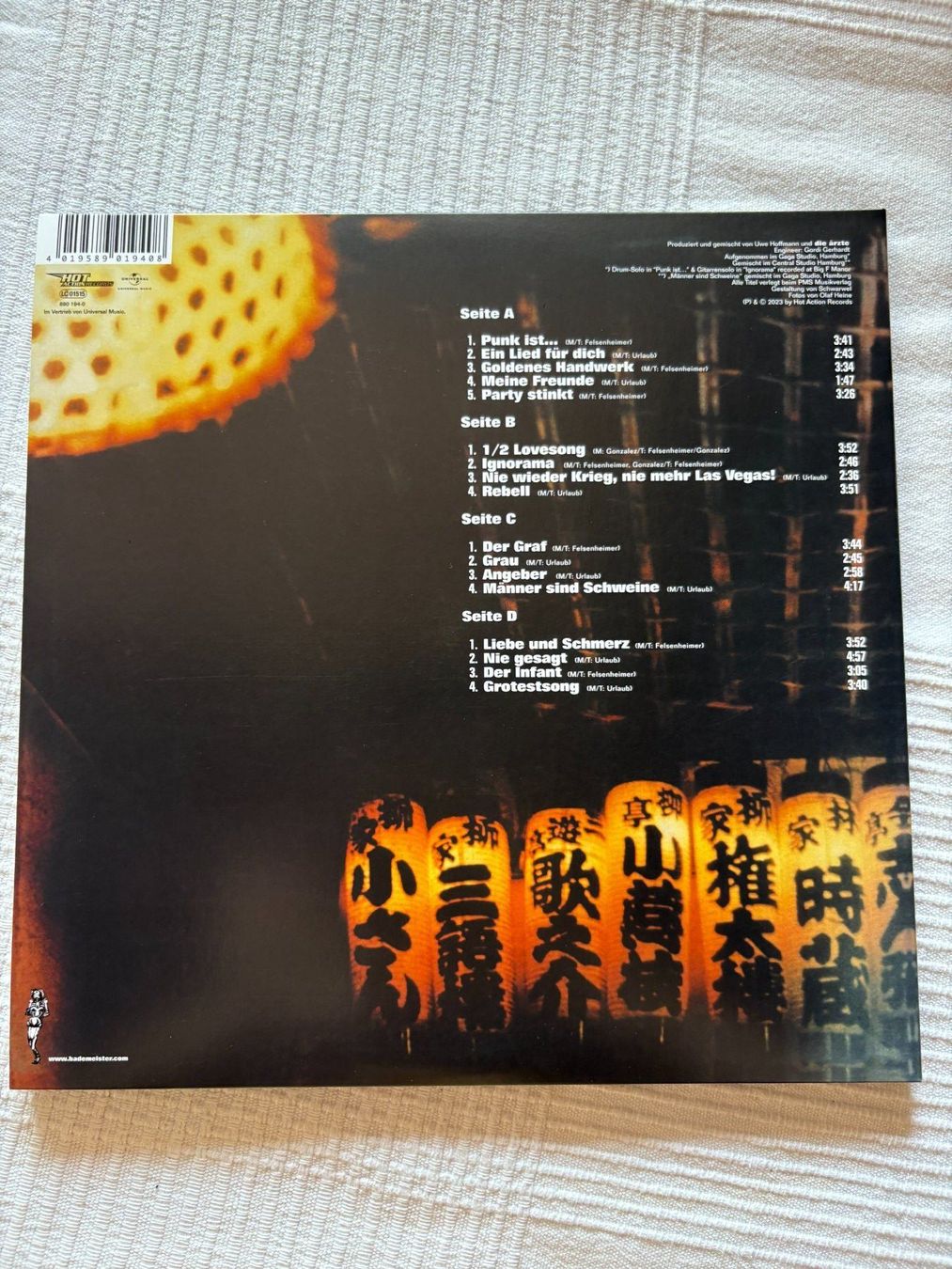 Dischi in vinile: Die Ärzte - 13 Vinyl 10" with download code! – Usato da Effretikon venduto da ChrisLamberger 2