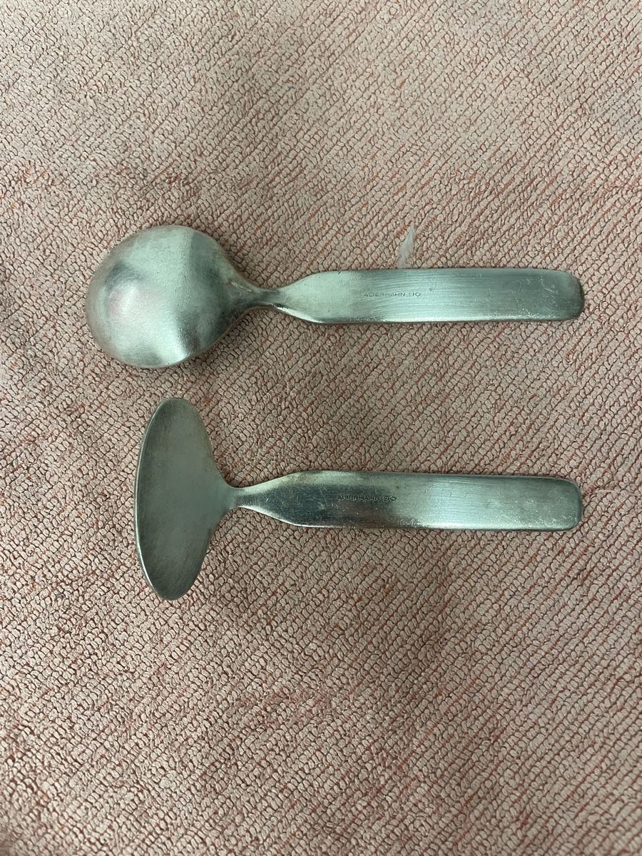 Set di posate: Auerhahn 90 Lernbesteck Löffel und Schieber - versilbert – Usato da sonvico venduto da Ptequila 1