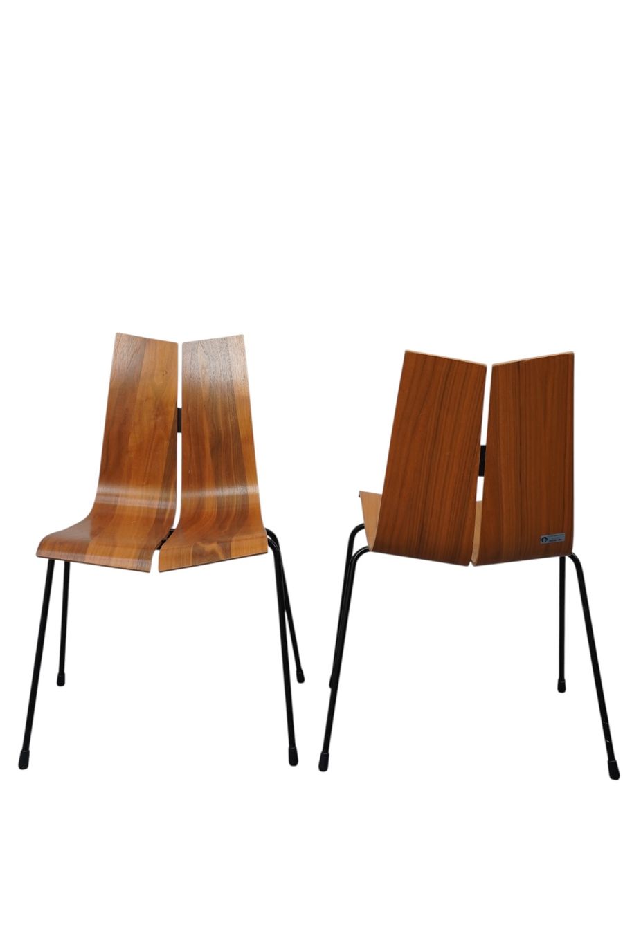 Horgen Glarus Sedie: Ensemble de 4 chaises, modèle GA, Hans Bellmann pour Horgen – Usato da Bulle venduto da ABELiAM 4
