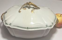 Antike AH&Co France Suppenschüssel Terrine Vintage Top!