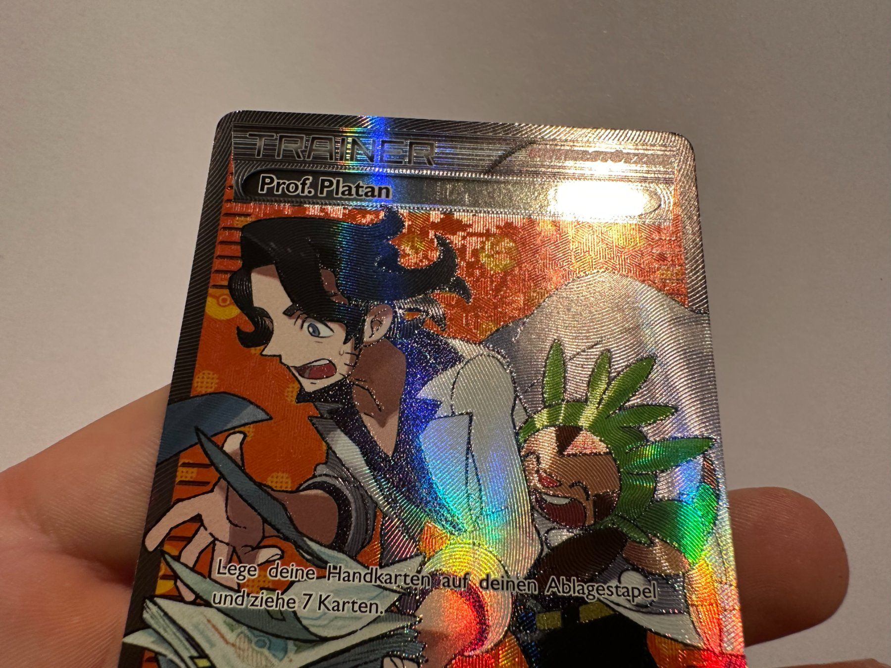 Pokémon Carte collezionabili: Prof. Platan Steam Siege XY Trainer Fullart DE – Usato da Hagendorn venduto da Pokecollectorch 2
