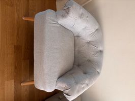 Fauteuil gris MICASA bon état