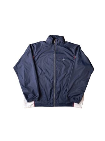 Vintage Nike Trackjacket Darkblue/White (XXL)