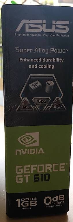 Schede grafiche: Super Alloy Power nvidia GEFORCE GT 610 – Usato da Zürich venduto da Railstew 2