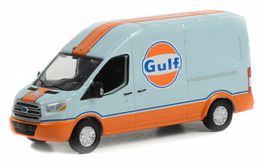 Ford Transit GULF 1/64 no Hot Wheels