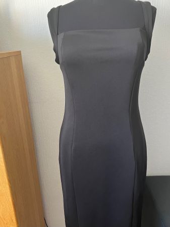 Robe Siste"S  noire élégante dentelle dos nu chic T38/M