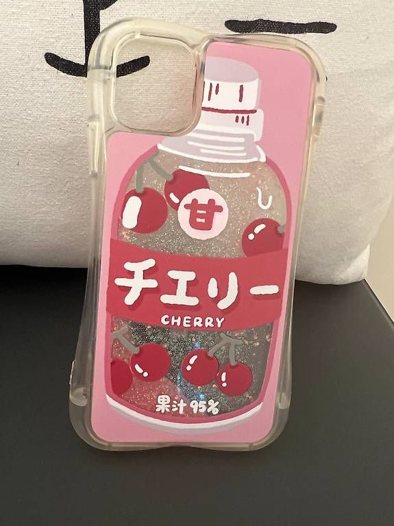Cover & Protezioni schermo: iPhone 11 Cherry Glitter Liquid Case - NEW – Usato da Auvernier venduto da cai_9v9y 1
