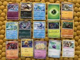 Lot de 15 cartes Pokémon
