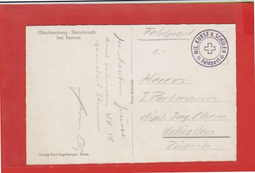 Cartoline postali: Glaubenberg OW -Barackenlager- alte Ansichtskarte – Usato da Vitznau venduto da Ropaku 1
