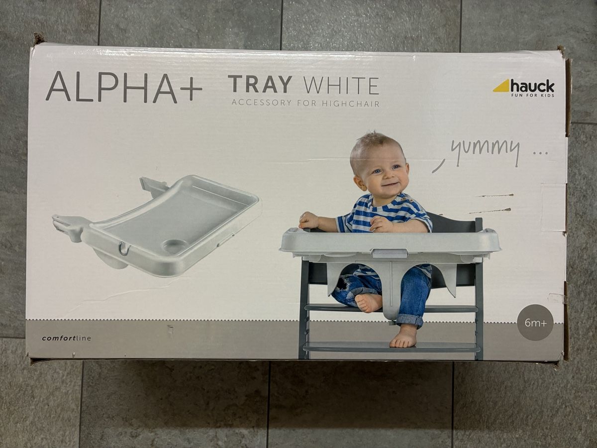 Hauck Hochstühle: Hauck Alpha+ Tray – Gebraucht aus Ruschein von CalmAir