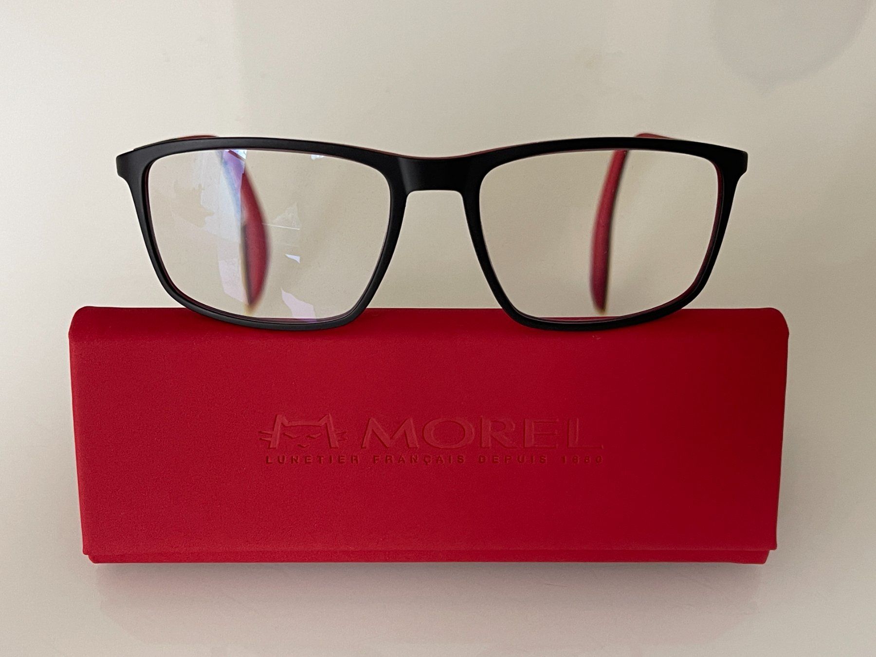 Brillen & Gläser: Gleitsichtbrille neu rot-schwarz – Neu (gemäss Beschreibung) aus Nürensdorf von Giovenotto