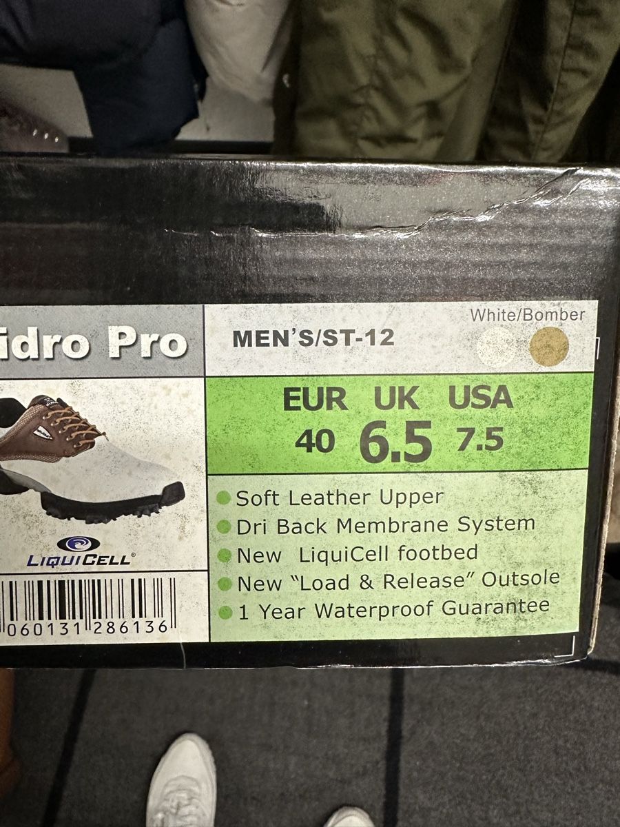 Herrenschuhe: Chaussures de golf T40 - NEUVES – Neu und originalverpackt aus epalinges von Misterazz 2